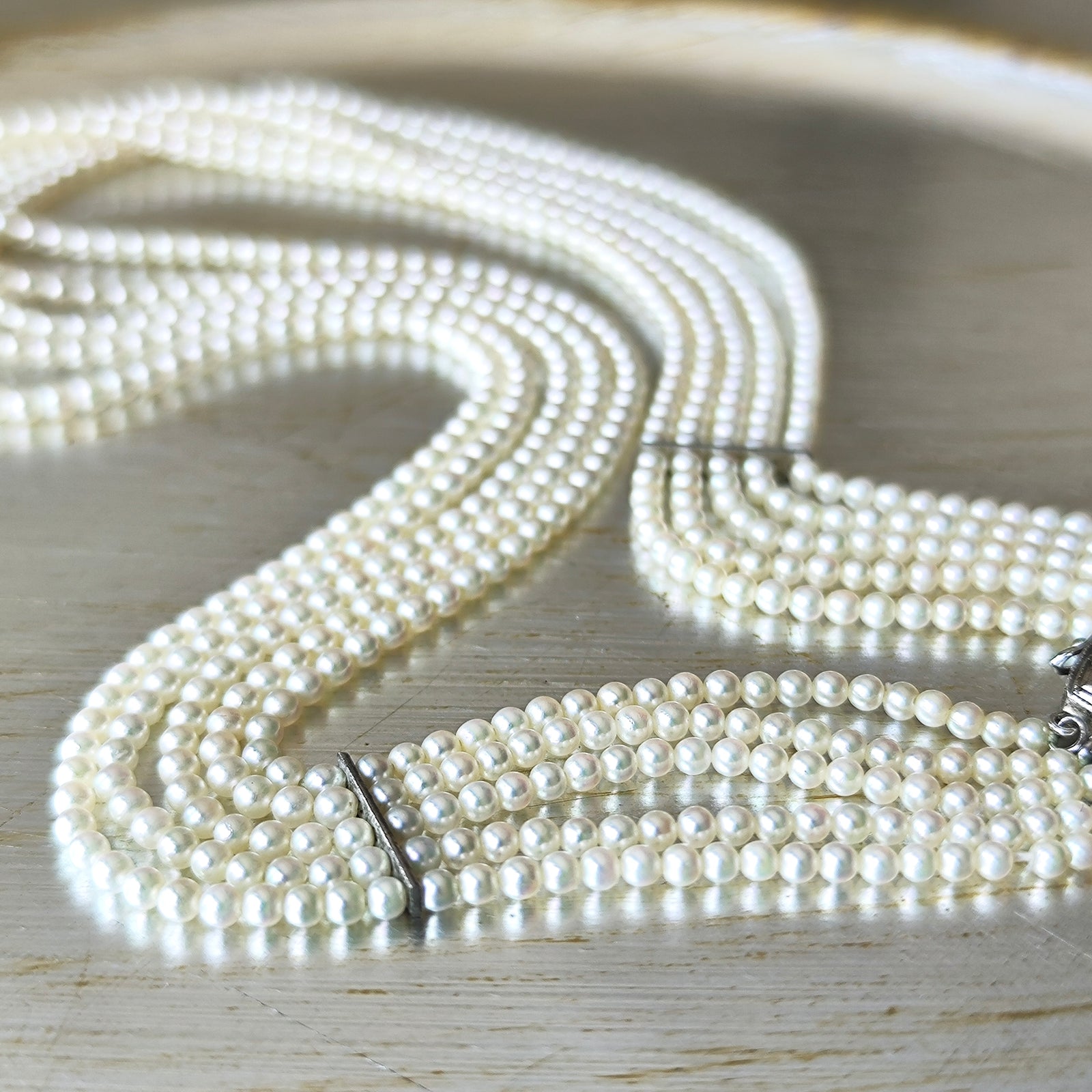 あこや ベビーパール 5連ネックレス – Mico宝飾店