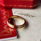 Cartier カルティエ ヴァンドーム 18金 14号 スリーカラーリング