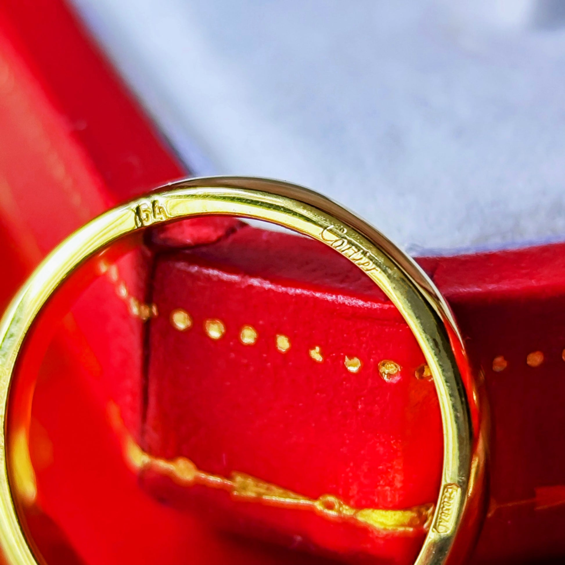 【Cartier 廃盤】 Cartier カルティエ ラブミーリング 54