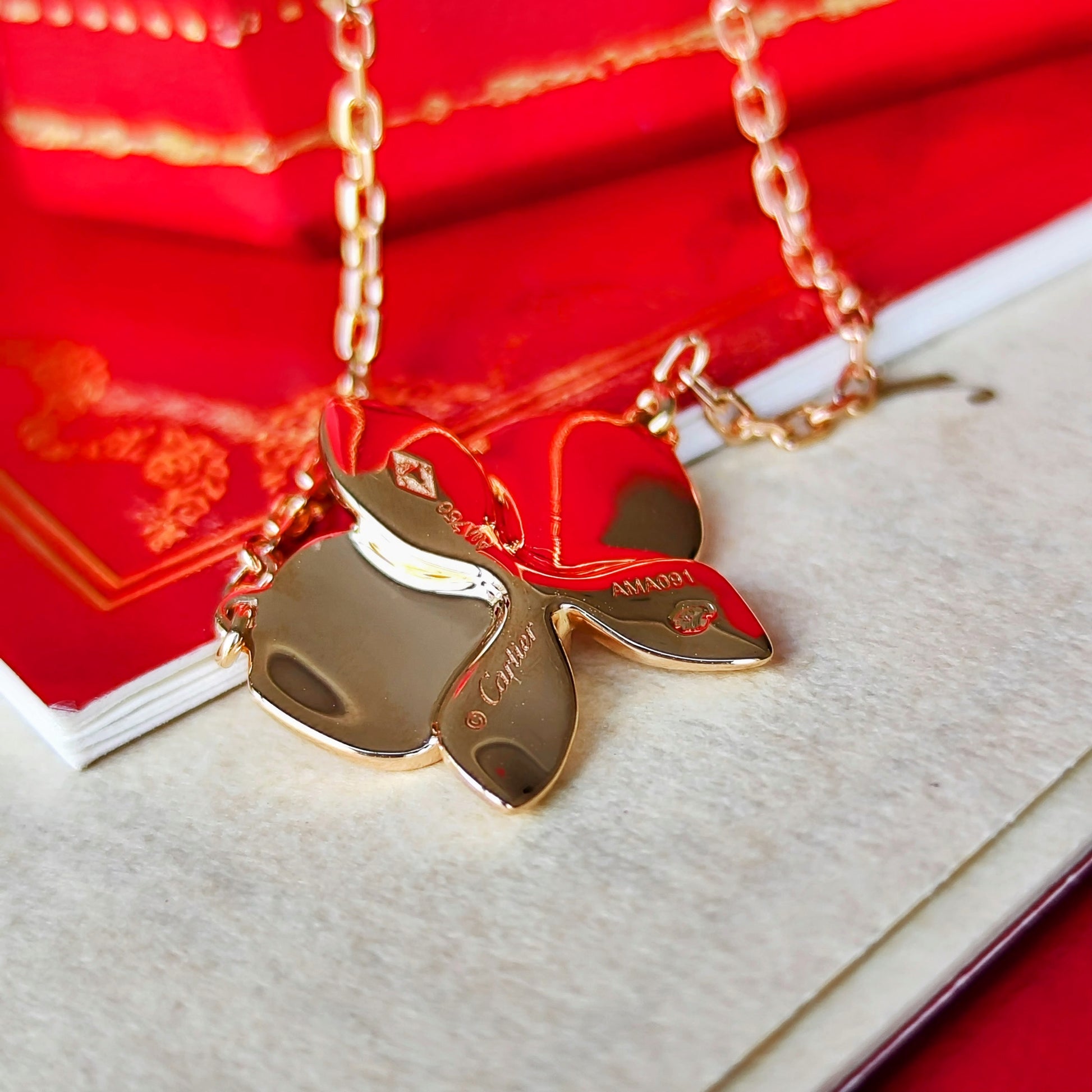 Cartier カルティエ カレス ドルキデ パル
ダイヤモンド ネックレス