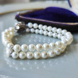 MIKIMOTO ミキモト あこや真珠 2連ブレスレット