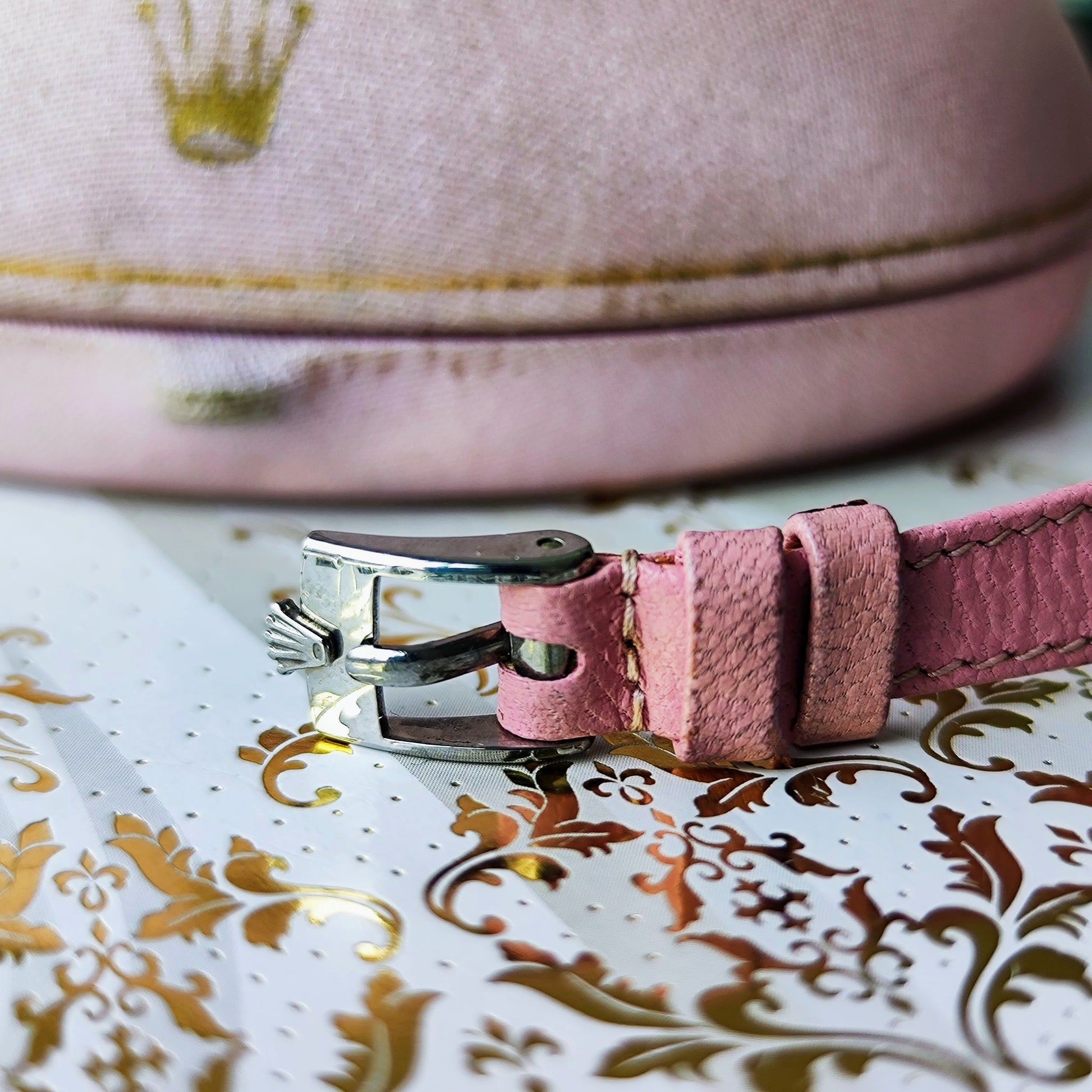 【ROLEX CHAMELEON】ロレックス カメレオン 18金無垢 手巻き腕時計 OH済み