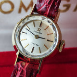 【OH済み】OMEGA オメガ TURLER チューラー ダブルネーム カットガラス 手巻き腕時計