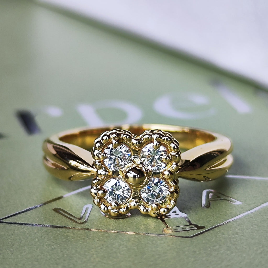 Van Cleef & Arpels ヴァンクリーフ&アーペル アルノ ダイヤモンド 18金YG 47