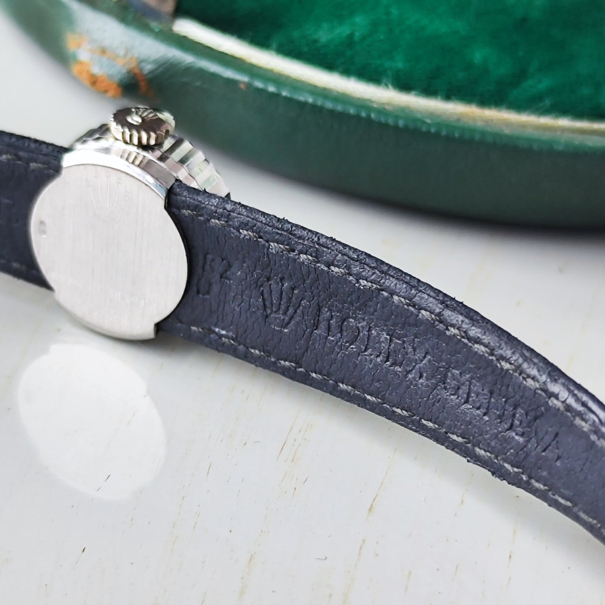 【OH済み】ROLEX ロレックス CHAMELEON カメレオン Orchid 18金無垢 手巻き腕時計
