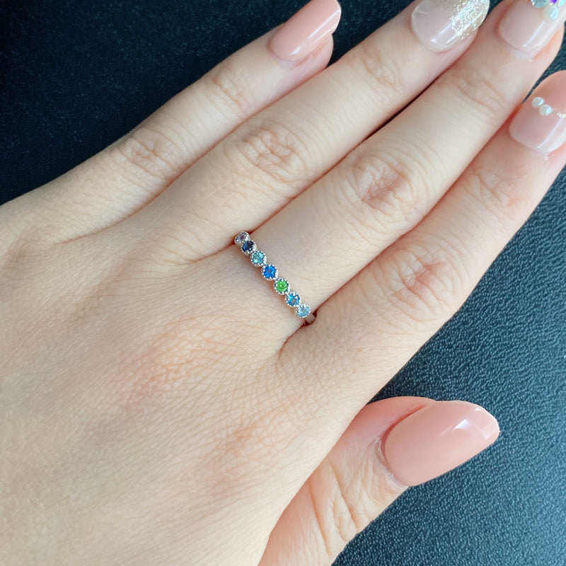 【ブルー系】マルチカラーリング