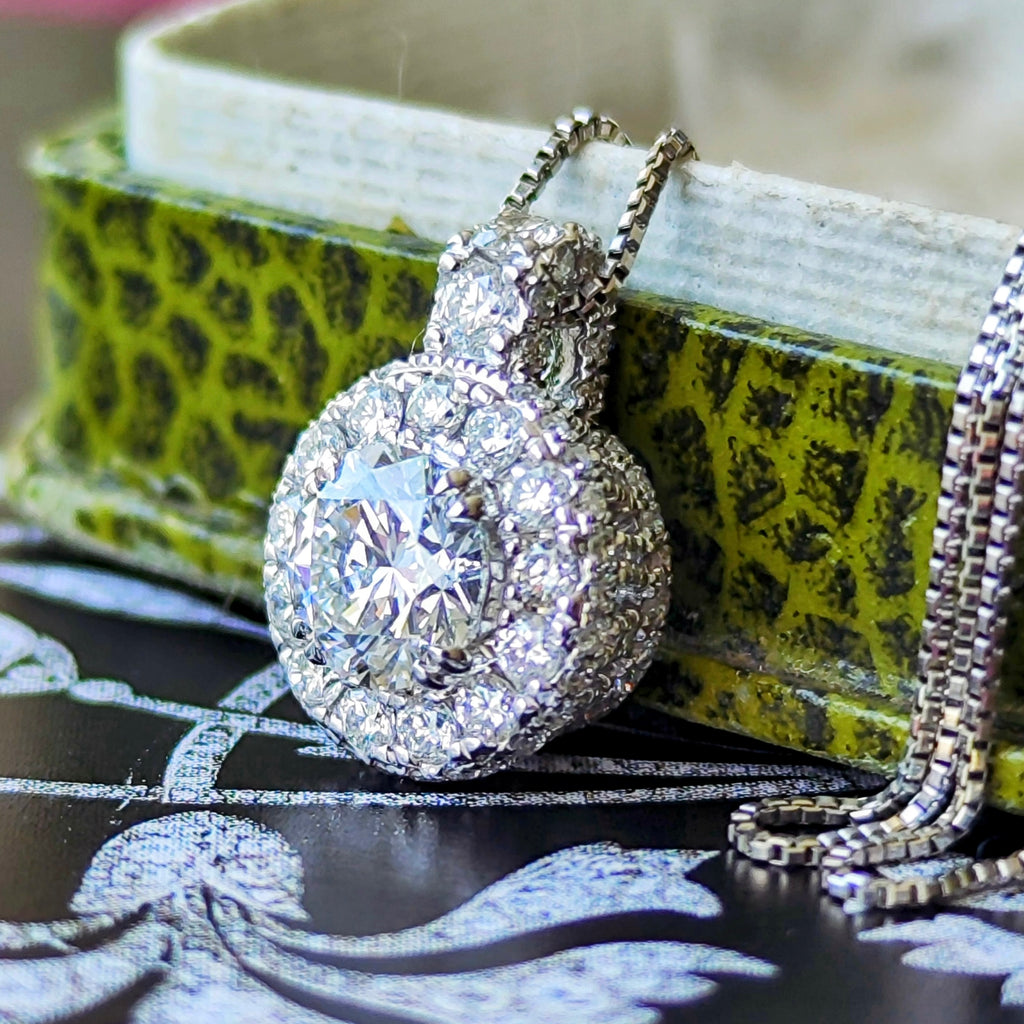 【最高級品質】天然ダイヤモンド0.53ct フローレス Dカラー ネックレス GIA
