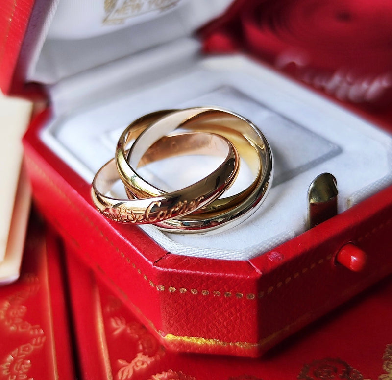 Cartier カルティエ トリニティリング スリーカラー