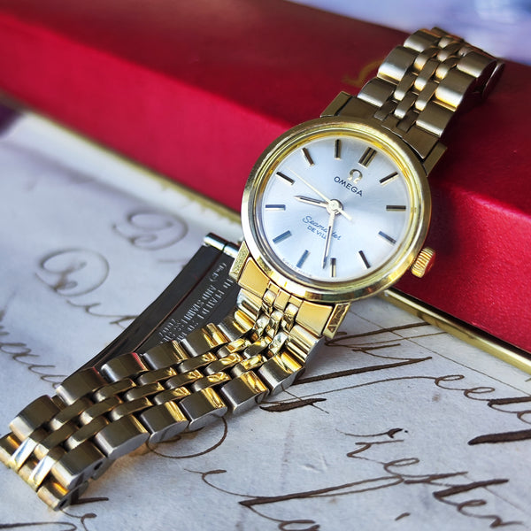 週末限定セール♪【美品】レディース　オメガ Seamaster 自動巻き時計 週末限定セール♪【美品】レディース オメガ Seamaster 自動巻き時計