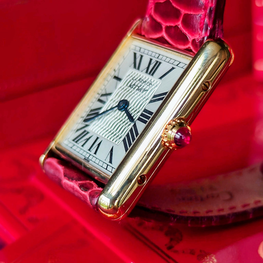 【Cartier 150周年 1847本限定モデル】
カルティエ マストタンク LM クォーツ腕時計