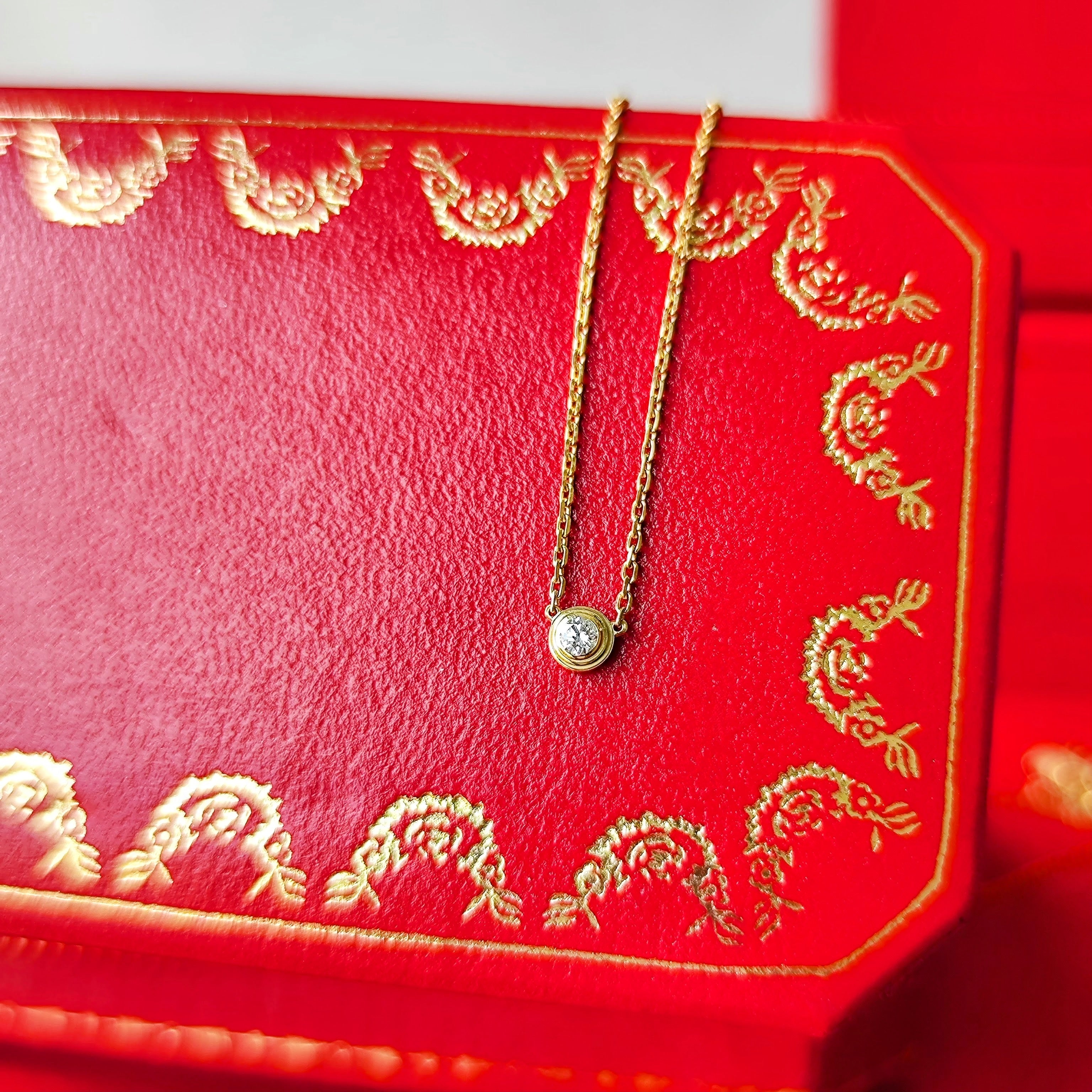 Cartier ダムール xs ネックレスYG 2024/11月購入 Cartier カルティエ ダムール XS ネックレス 18金YG – Mico宝飾店