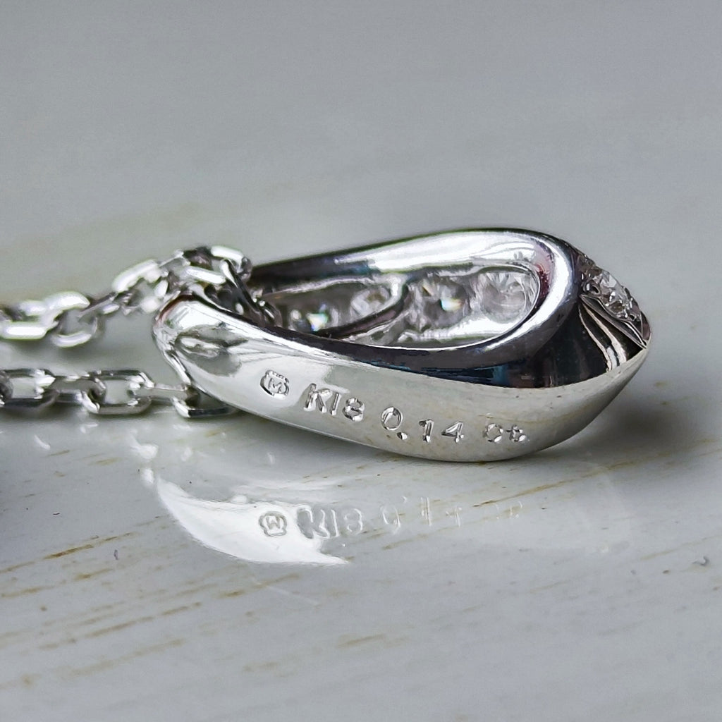 MIKIMOTO ミキモト ダイヤモンド ネックレス