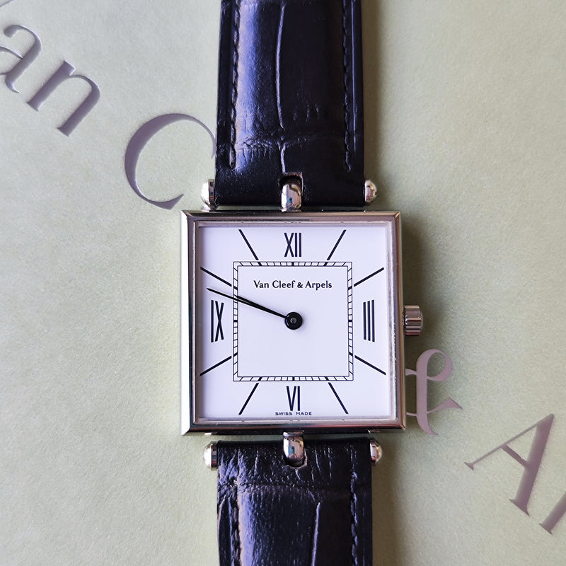 【ボーイズ OH済み】Van Cleef & Arpels ヴァンクリーフ&アーペル クラシックカレ クォーツ