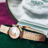 ROLEX ロレックス Orchid オーキッド 18金無垢 手巻き アンティーク腕時計