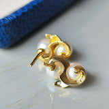 MIKIMOTO ミキモト あこや真珠 ヴィンテージピアス