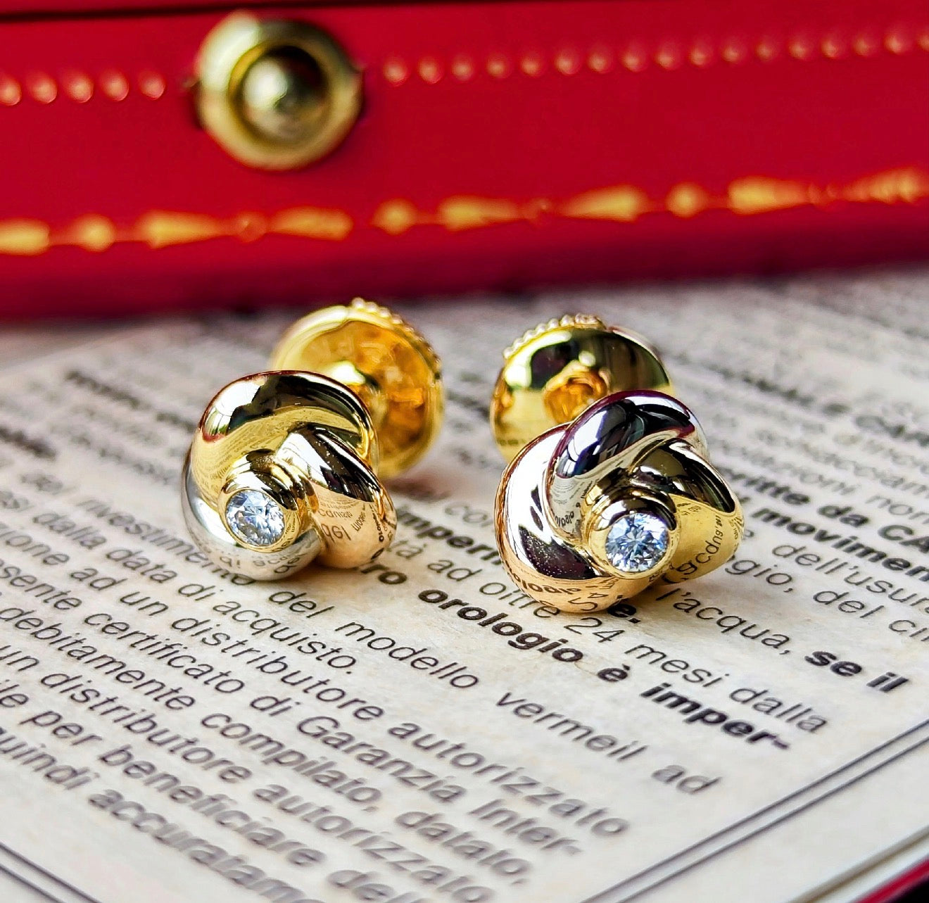 Cartier カルティエ トリニティピアス ダイヤモンド – Mico宝飾店