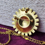 Georg Jensen ジョージジェンセン デイジー ブローチ兼ネックレス