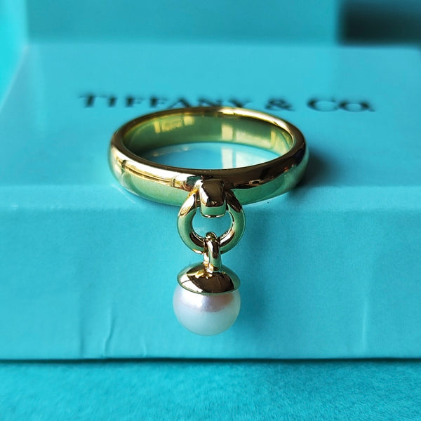 TIFFANY＆Co. ティファニー ドアノッカー あこや真珠 リング