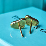 TIFFANY &Co ティファニー フルハート 18金ピアス