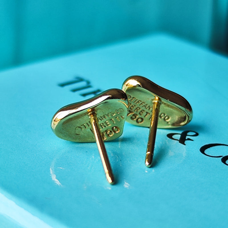 TIFFANY &Co ティファニー フルハート 18金ピアス