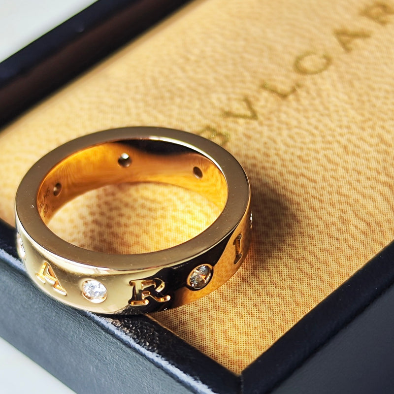 BVLGARI ブルガリ ローマンソルベ ダイヤモンドリング