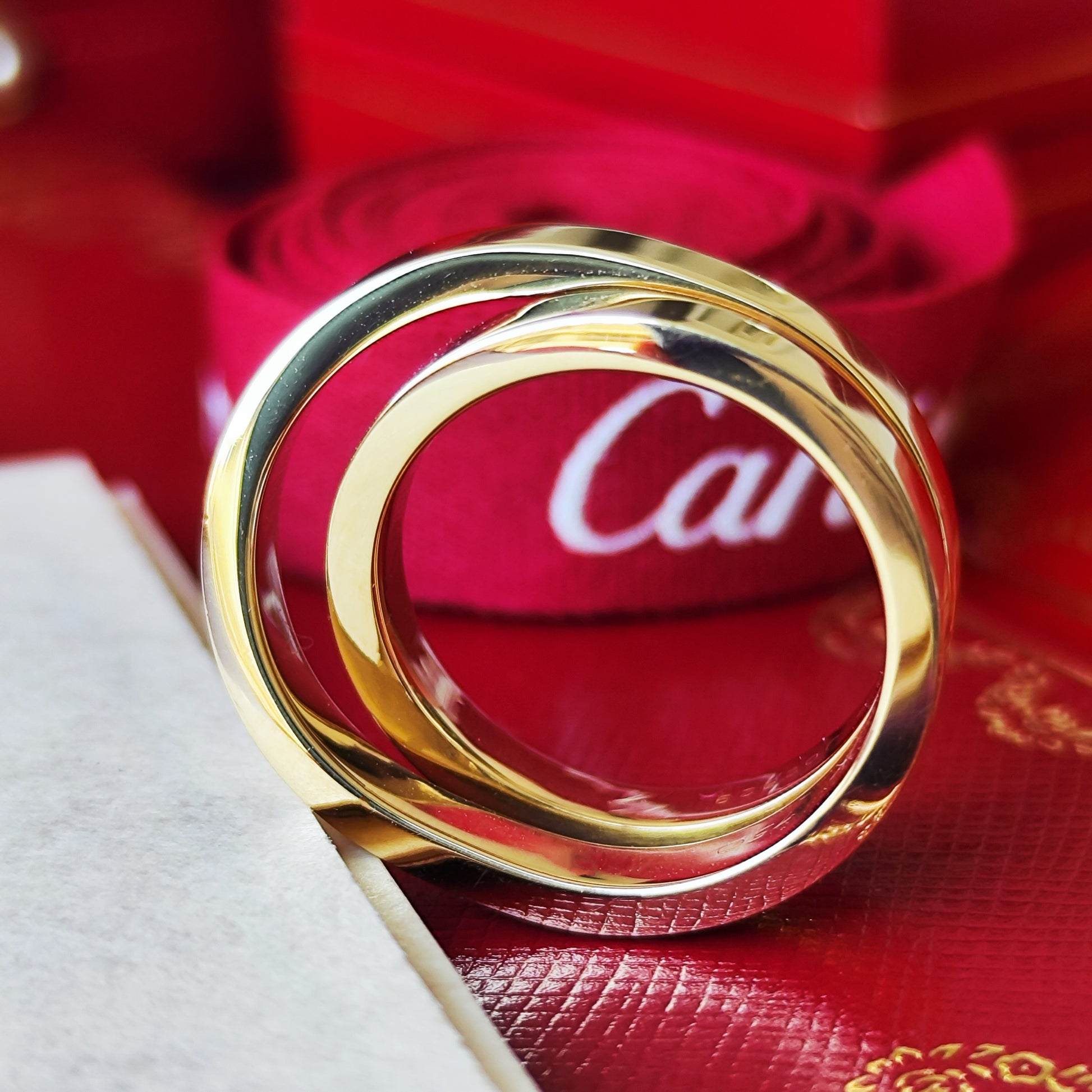 【Vintage Cartier】カルティエ パリリング