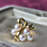 MIKIMOTO ミキモト あこや真珠 リング