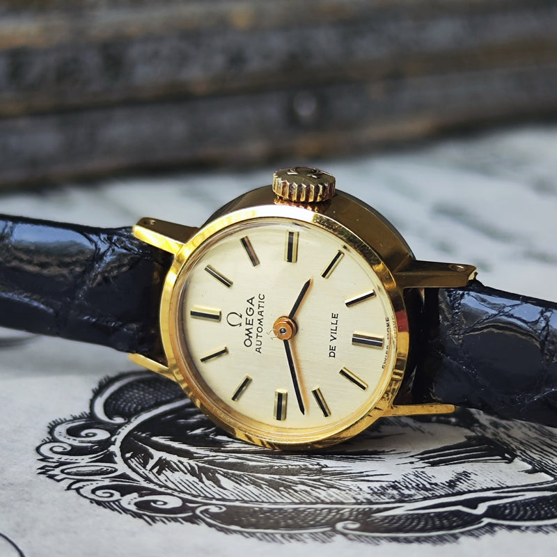 【OH済み】OMEGA オメガ DE VILLE 
デビル 自動巻き腕時計