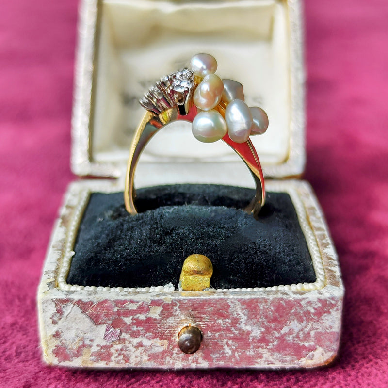ジョージジェンセン　天然ダイヤモンドリング　指輪　D0.025ct シルバー Offspring silver and diamond ring for women | Georg Jensen