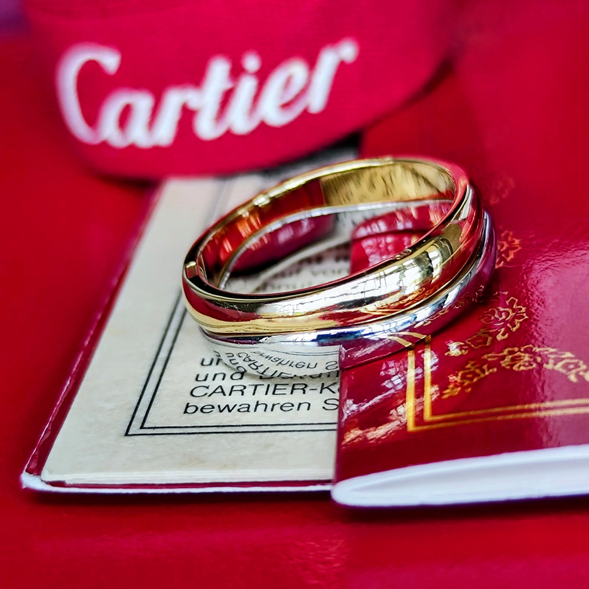 【Cartier 廃盤】 Cartier カルティエ ラブミーリング 50