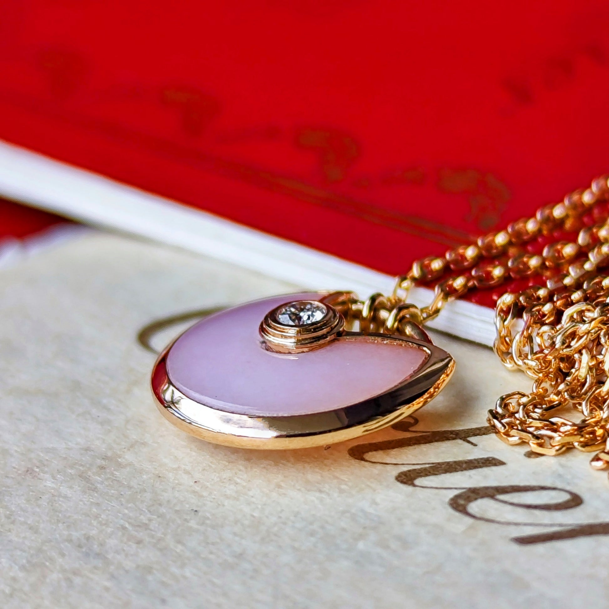 【廃盤 Cartier】カルティエ アミュレット ネックレス
