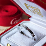 Cartier カルティエ マイヨンパンテール ダイヤモンド 18金WG リング 51
