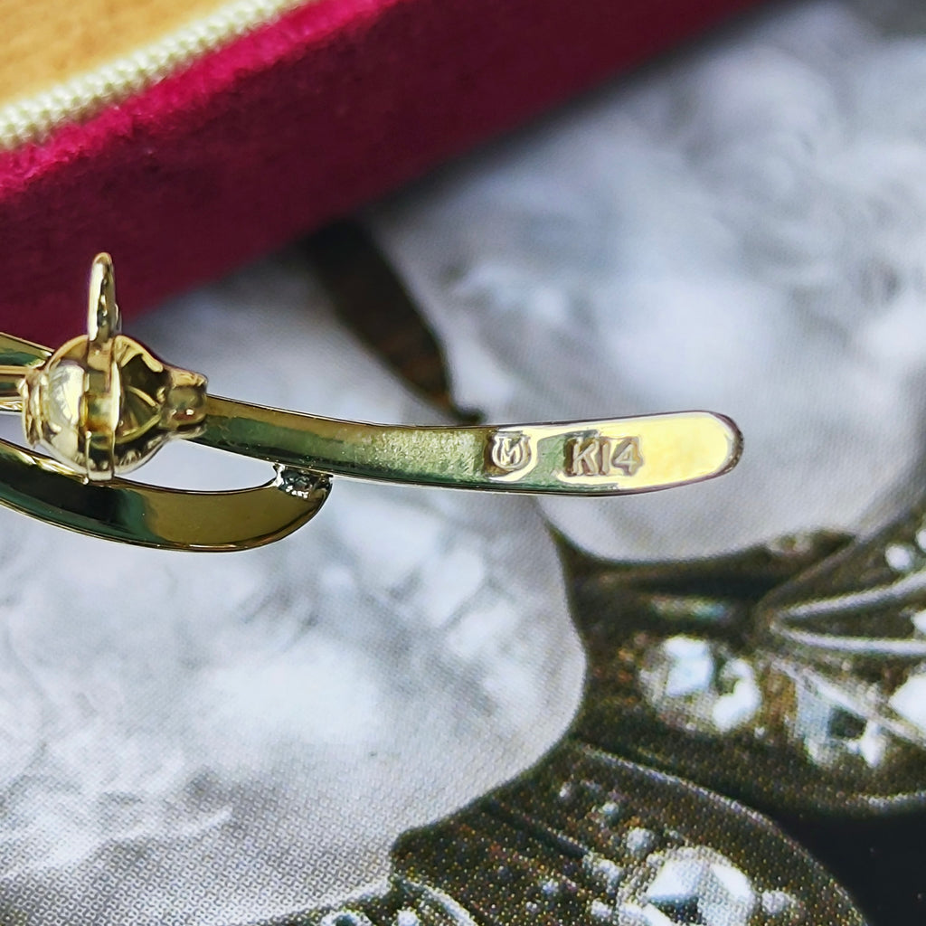[Vintage MIKIMOTO] MIKIMOTO Akoya Pearl 14K Gold Brooch ②