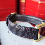 【OH済み】Cartier カルティエ マストタンク ボルドー文字盤 手巻き腕時計