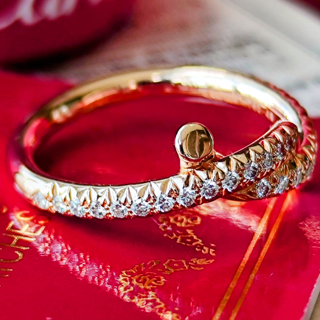 Cartier カルティエ アルトルラセ ダイヤモンド 18金PG 49