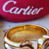 Cartier カルティエ  2C（デューブル・シー）18金 51号
