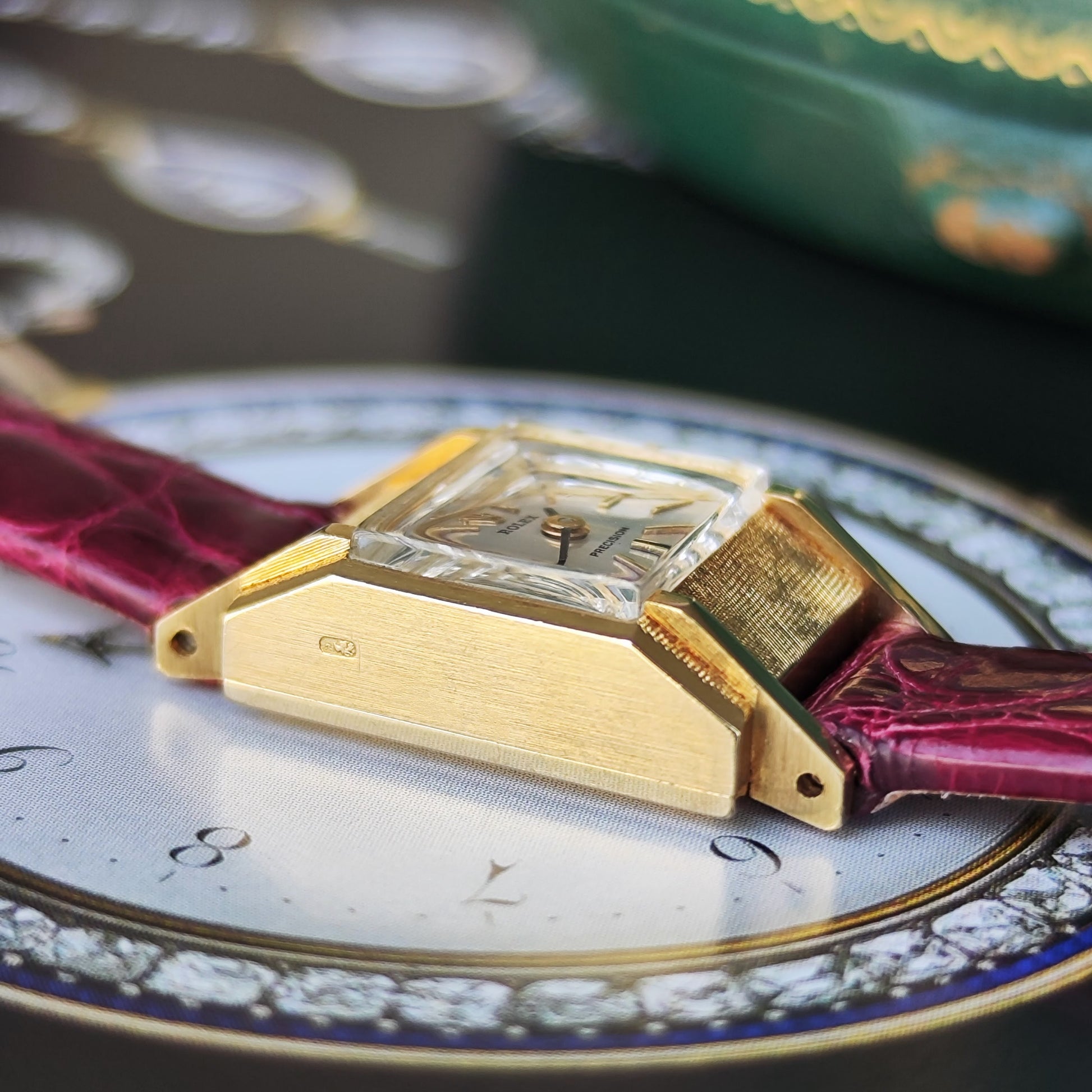 【OH済み】ROLEX ロレックスPRECISION プレシジョン 18金無垢 手巻き腕時計