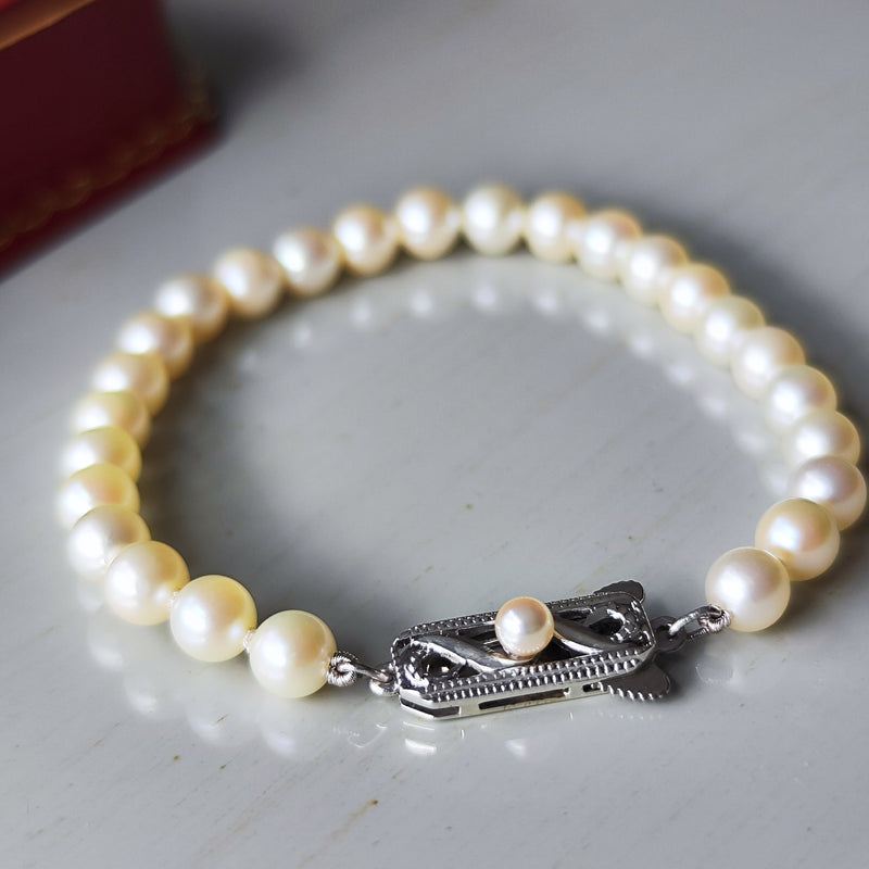 MIKIMOTO ミキモト あこや真珠 ブレスレット