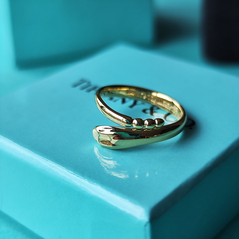 ティファニー　スネークリング TIFFANY &Co ティファニー スネークリング 18金YG 12号 – Mico宝飾店