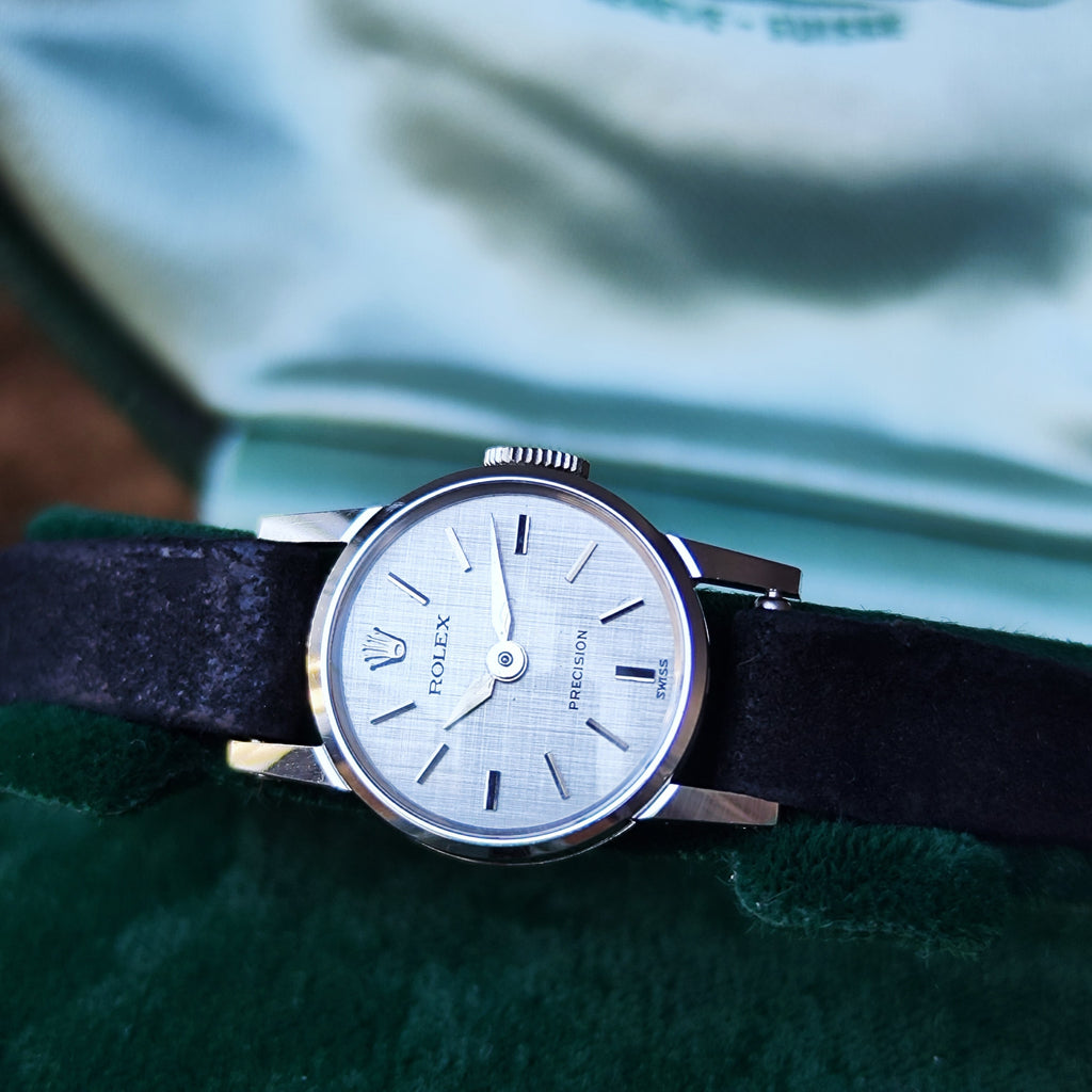 【OH済み】ROLEX ロレックスPRECISION プレシジョン 金無垢 手巻き腕時計