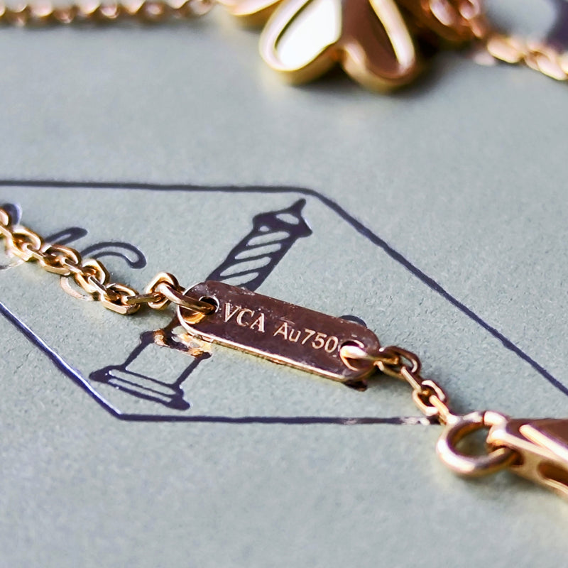 Van Cleef & Arpels ヴァンクリーフ&アーペル フリヴォル ミニ エメラルド ブレスレット