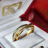 Cartier カルティエ トリニティリング 18金 12号