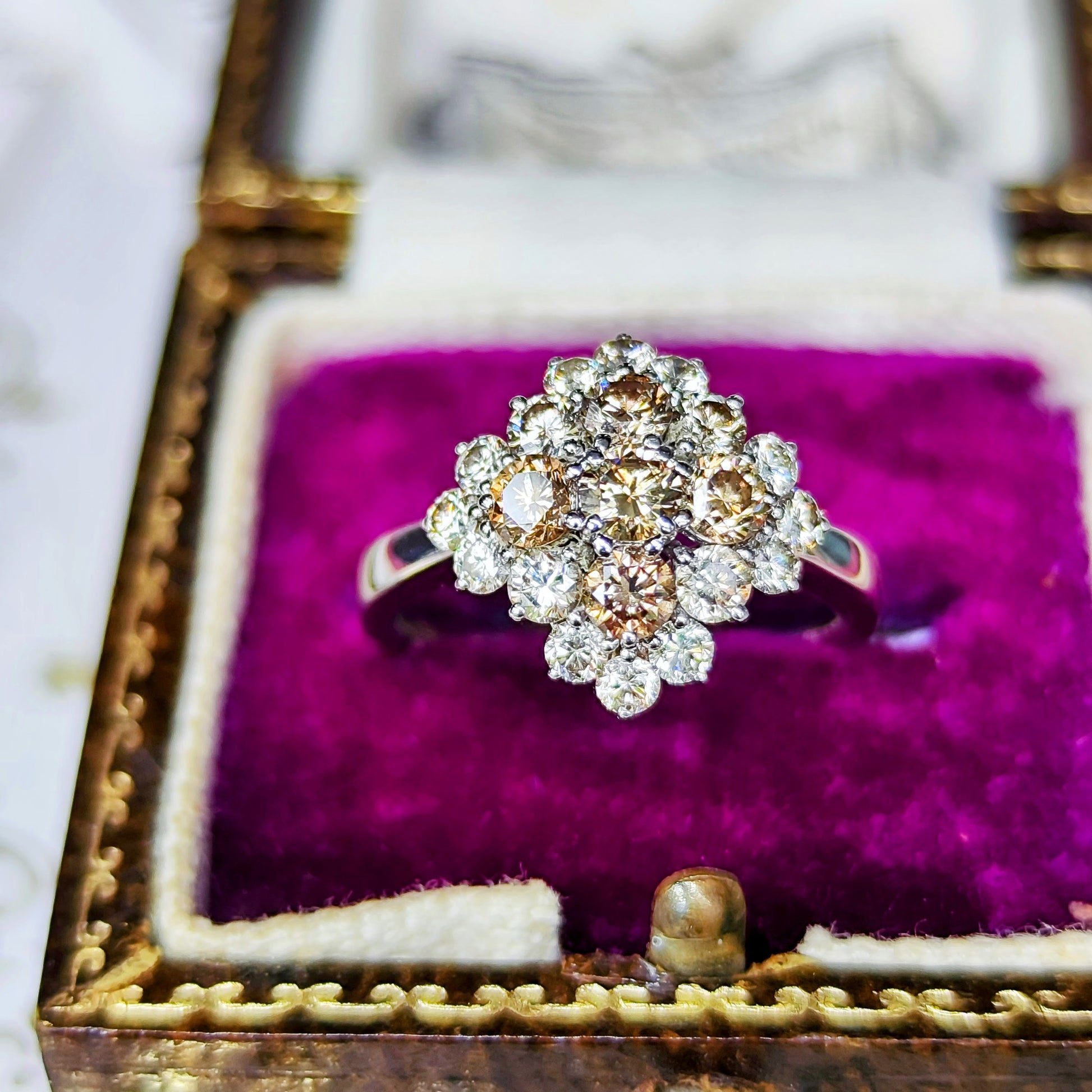 TASAKI 田崎真珠 ブラウンダイヤ 1.38ct リング
