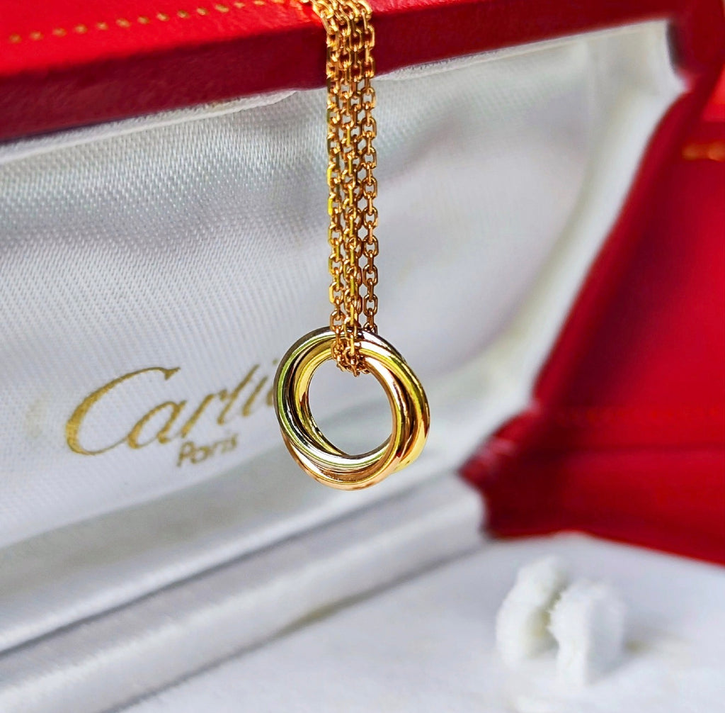 Cartier カルティエ トリニティ ミニモデル ネックレス