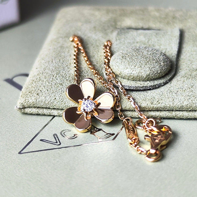 Van Cleef & Arpels ヴァンクリーフ&アーペル フリヴォル ダイヤモンド ミニ ブレスレット