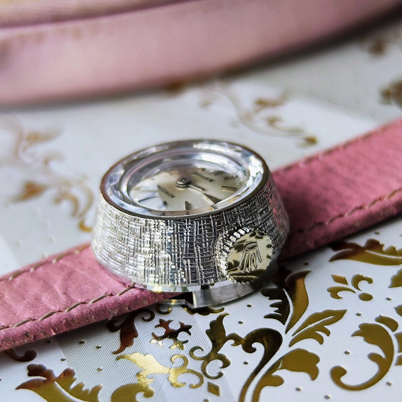 【ROLEX CHAMELEON】ロレックス カメレオン 18金無垢 手巻き腕時計 OH済み