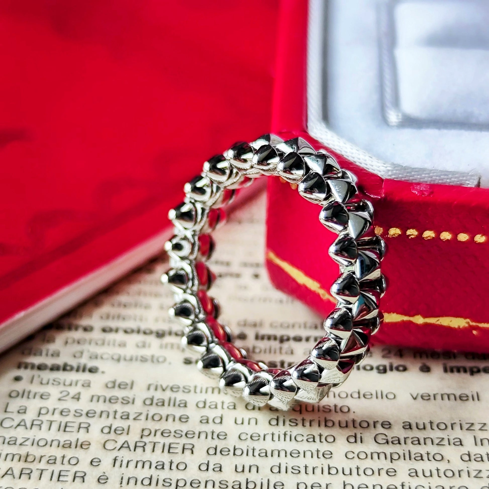 Cartier カルティエ クラッシュ ドゥ カルティエ SM 18金WG 50
