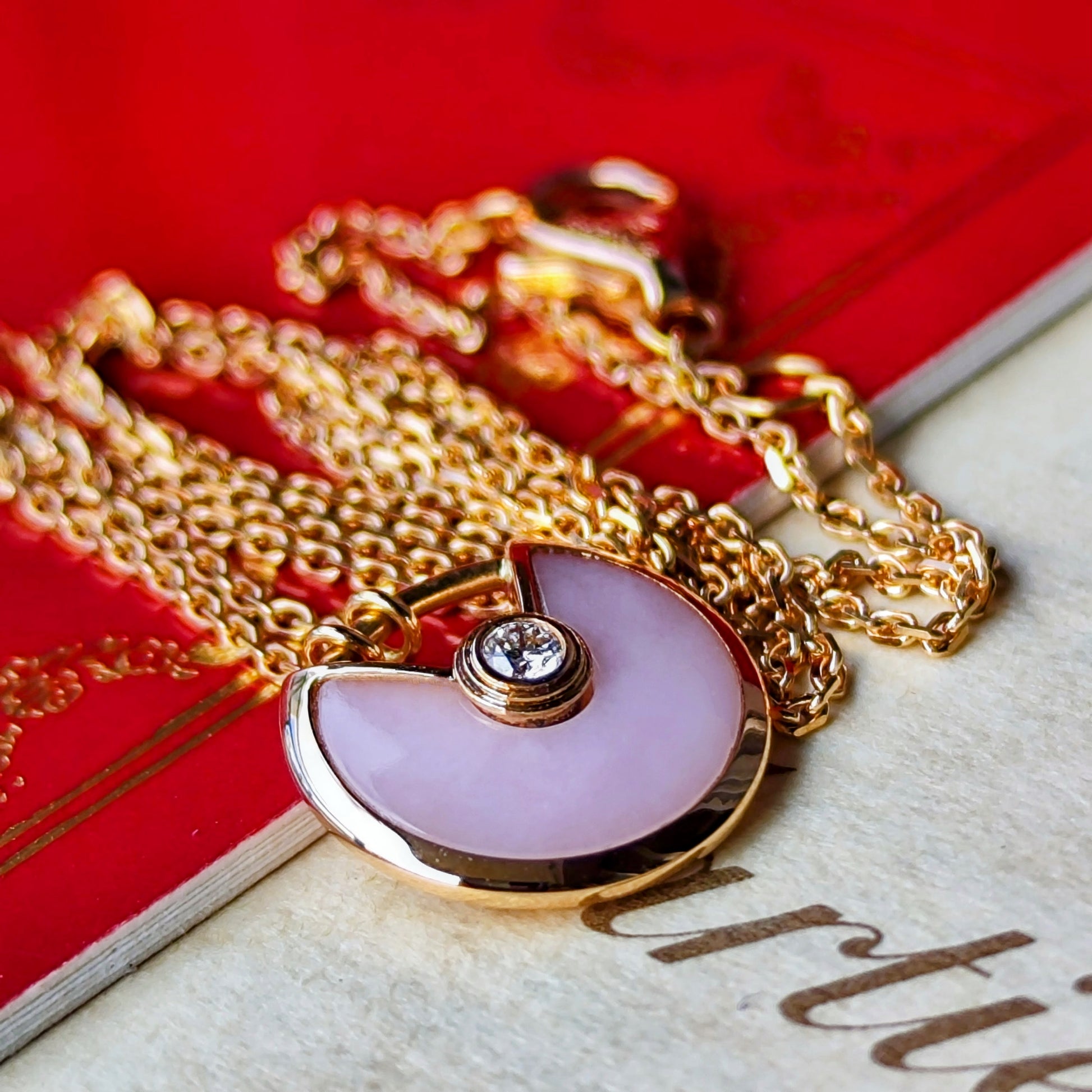 【廃盤 Cartier】カルティエ アミュレット ネックレス