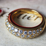 Cartier カルティエ ミミリング ダイヤモンド 18金 9号