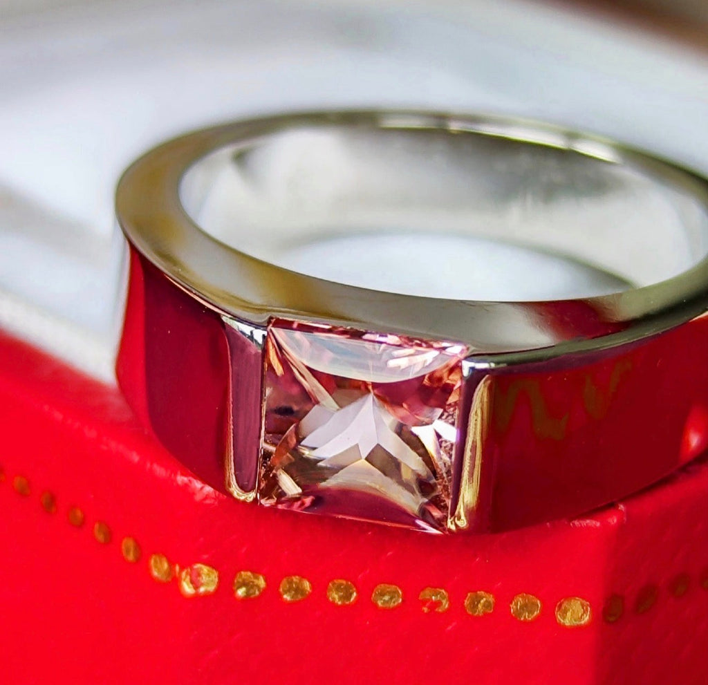 Cartier カルティエ タンク ピンクトルマリン 18金WG 52